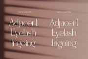 Peggie - Light Modern Sans Display, a Sans Serif Font by Cloverons (Thumbnail 3 of 14)
