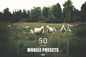 50 Nature Mobile Presets Pack