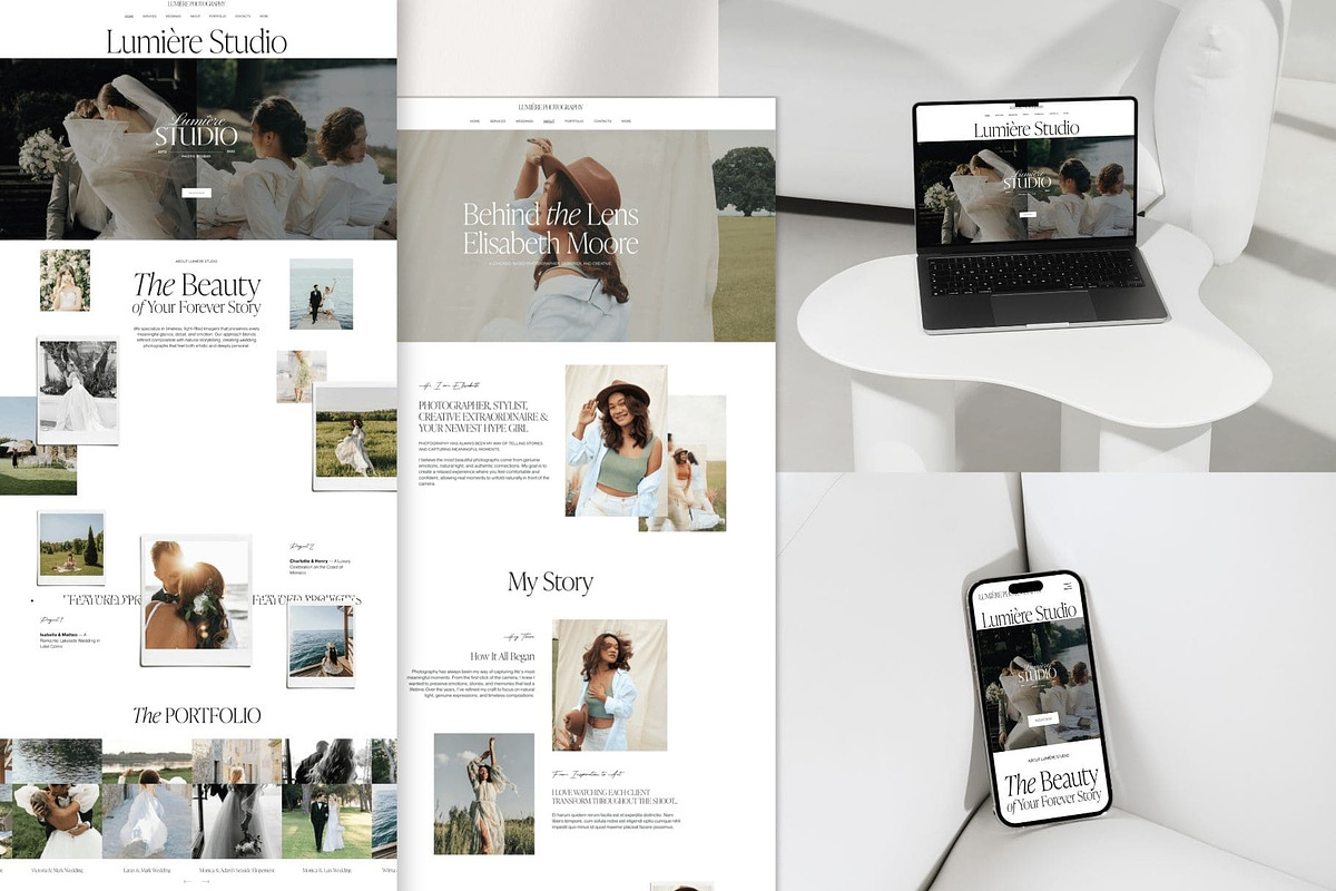 Squarespace Photography Template, a Squarespace Template by Presentibox (Photo 6 of 11)
