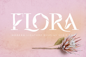 Flora | Modern Display Font