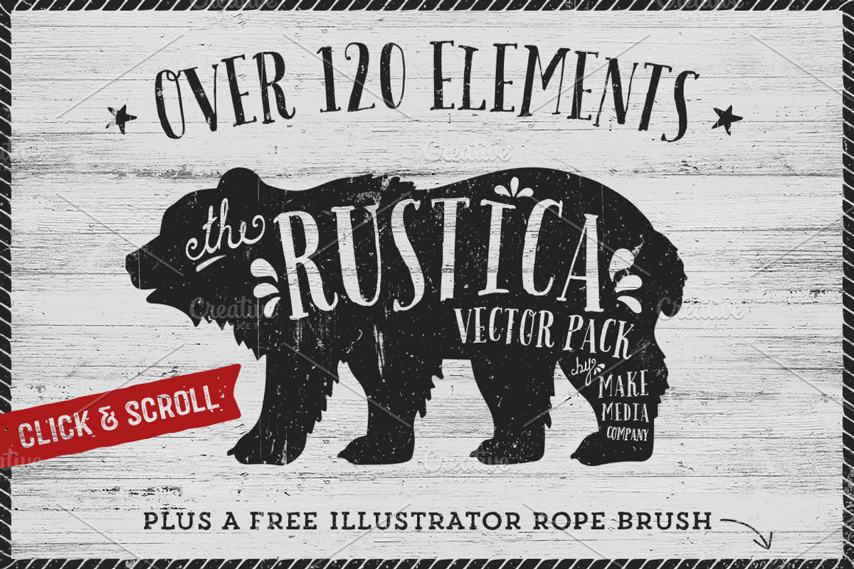 The Rustica SUPER Pack • 33% OFF, an Illustration by Callie Rian & Co.