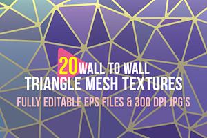 Triangle Mesh Textures Pack