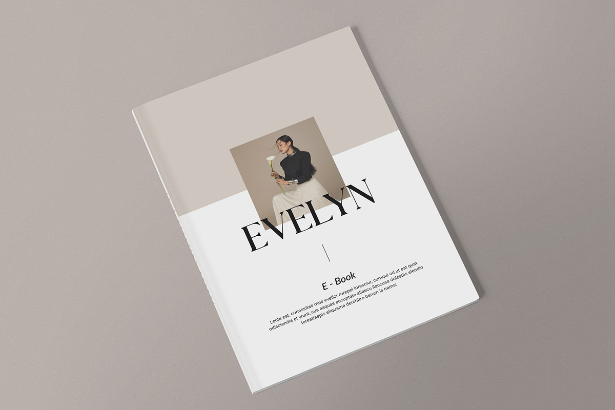 Evelyn Editorial Lookbook, a Magazine Template by slidestock55 (Photo 2 of 9)