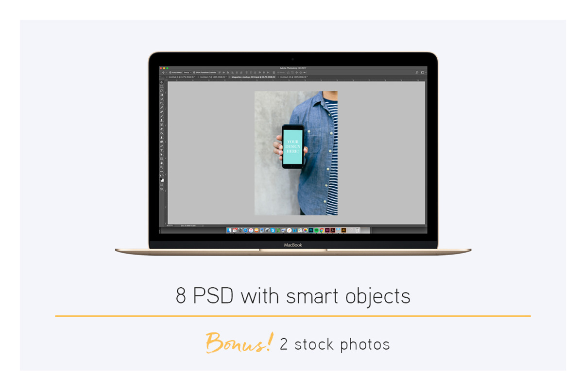The Tech Savvy Mockup Bundle, an iPhone Mockup by Bloguettes (Photo 2 of 2)