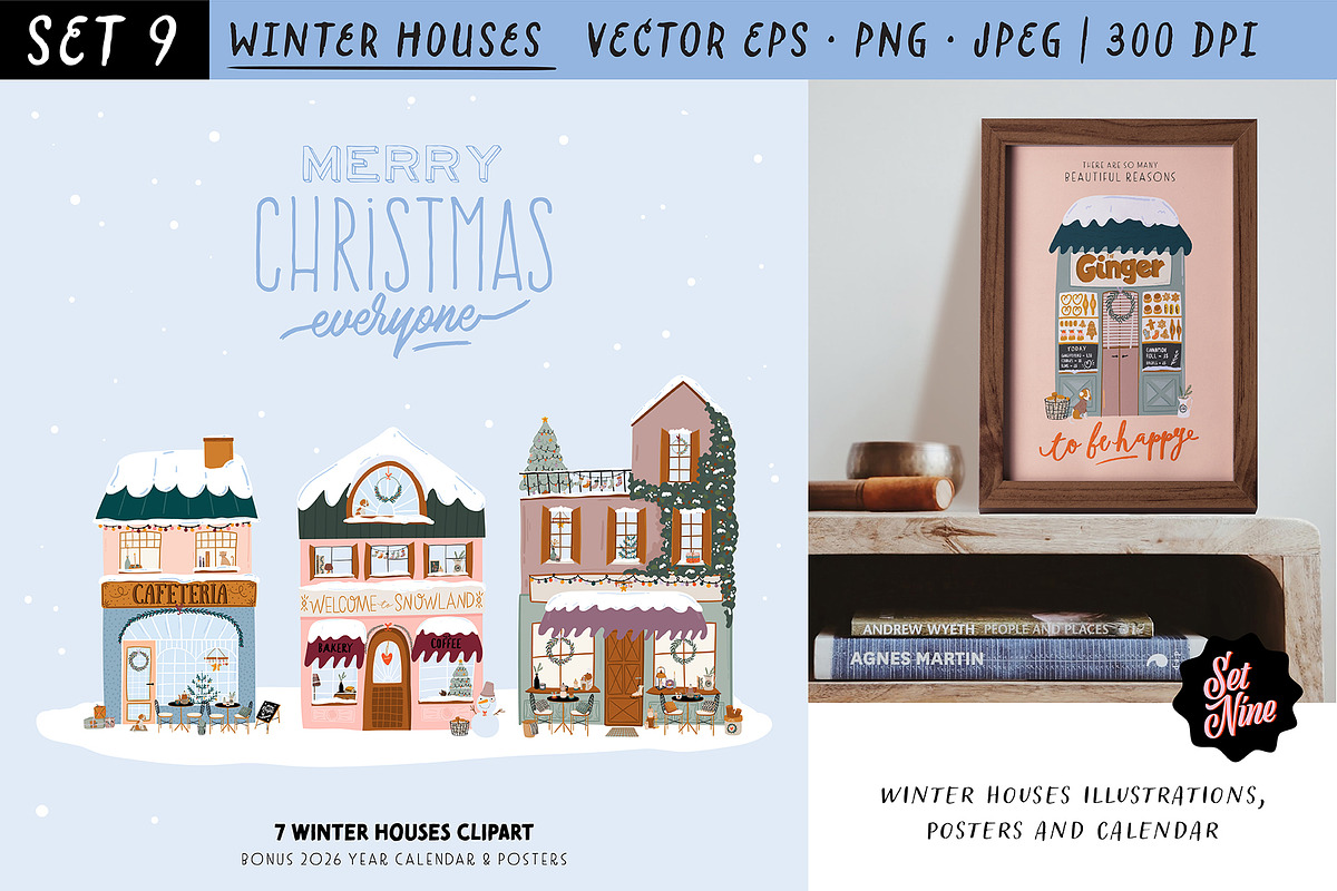 Holiday Season Bundle: Fall & Winter, an Object Graphic by Ruslana Lubenets (Photo 36 of 43)