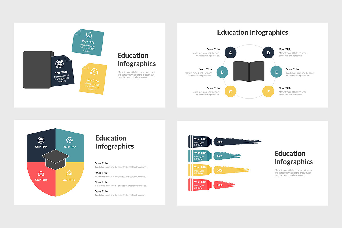 Infographics for Teachers, a Presentation Template by slidequest