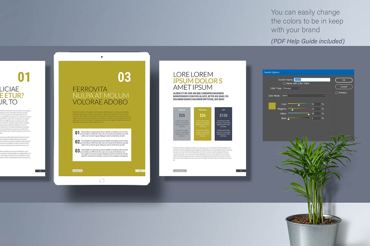 Business Profile E-Book Layout, a Templates & Theme by R-studio (Photo 4 of 10)