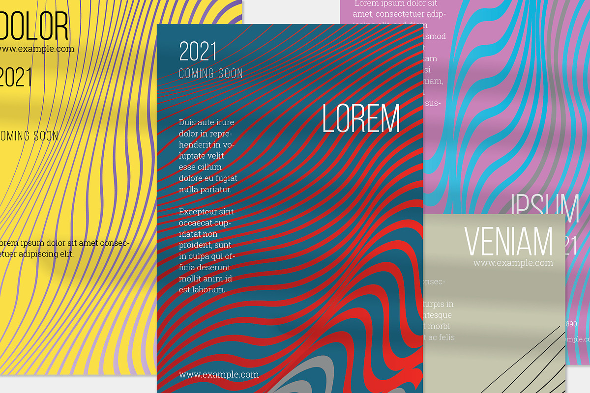 Flyer template A4 Marble Abstract, a Flyer Template by Zebra-Finch (Photo 1 of 2)