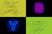 Neon Type 3, a Graphic by Design Assets (Thumbnail 5 of 7)