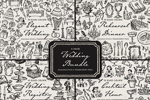 Wedding Clipart Mega Bundle Set