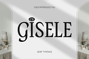 CS Gisele – Modern Font, a Serif Font by Craft Supply Co. (Thumbnail 1 of 8)