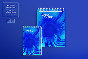 Branding Pack Makeup Blue