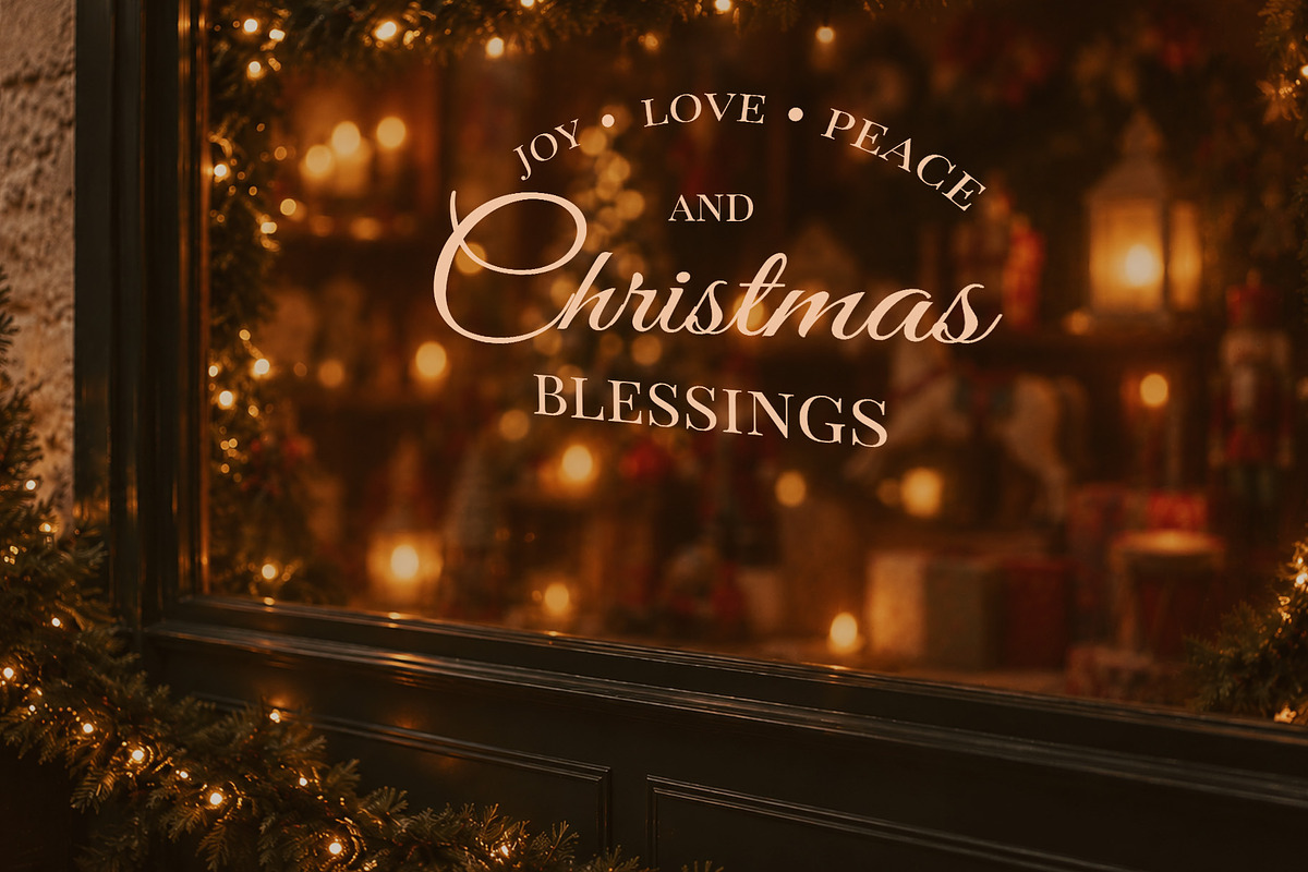 Vintage Christmas Fair Vector Set, an Object Graphic by VerAna (Photo 12 of 19)
