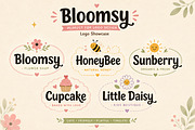 Bloomsy, a Script Font by Wow Magic (Thumbnail 2 of 6)