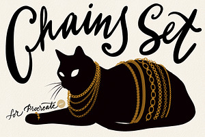Chains brushset for Procreate