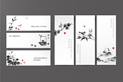Japanese ink painting sumi-e, part 2, an Illustration by Elina_Li (Thumbnail 7 of 11)