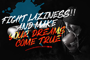 Smasher Bold Grunge Brush Font, a Handwritten Font by Ronny Studio (Thumbnail 4 of 9)