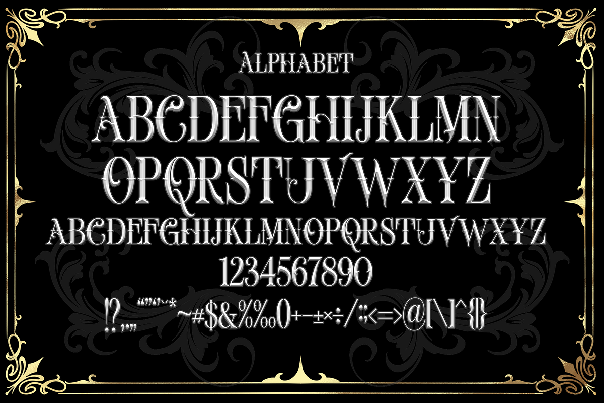 Roodriguez, a Blackletter Font by dansdesign (Photo 4 of 7)
