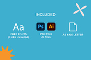 Professional CV, Resume Template, a Presentation Template by Abstracto-Create (Thumbnail 3 of 3)