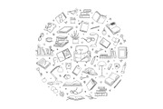 Books & Reading - Elements, Stickers, an Object Illustration by Verachana Dreams (Thumbnail 9 of 11)