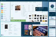 APPLICATION, DASHBOARD UI DESIGN, an Android Mockup by ORCOLOR (Thumbnail 1 of 5)