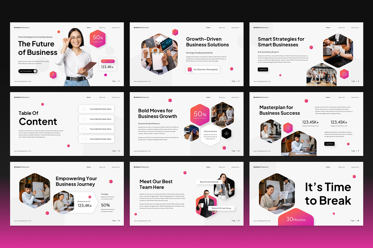 Business Multipurpose Presentation preview 2