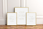 Frame mockupsbundle,gold,wood,W&B, a Print Template by HisariDS Mockup Design (Thumbnail 4 of 12)