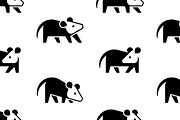Opossum Logo, a Graphic by NataliiaVolyk (Thumbnail 5 of 6)