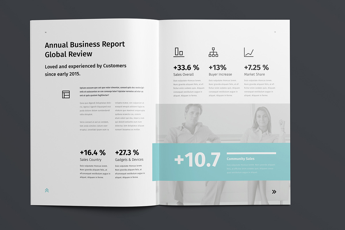 Annual Report, a Brochure Template by Egotype (Photo 10 of 28)