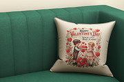 Vintage Valentine PNG Clipart Retro, a Person Illustration by KennedyStudio (Thumbnail 4 of 4)