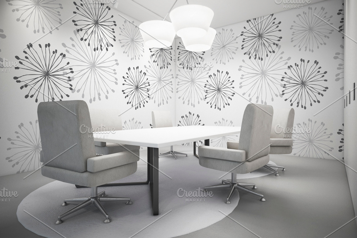 Dandelion Pattern, a Pattern Graphic by Luis Quesada Design (Photo 2 of 3)