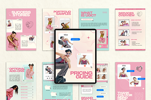 UGC Content Creator Pricing Guide, a Marketing Template by Branding Babe Co.
