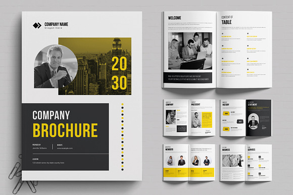 Creative Corporate Company Brochure preview 7