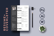 Clean Resume CV, a Resume Template by Blackcloud_Creations (Thumbnail 5 of 6)