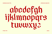 Gofarda Gothic Blackletter, a Blackletter Font by Fitrah Type (Thumbnail 7 of 15)