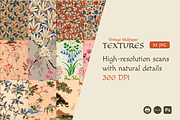 35 Vintage Wallpaper Textures, a Background Graphic by JuliBelushi (Thumbnail 4 of 7)