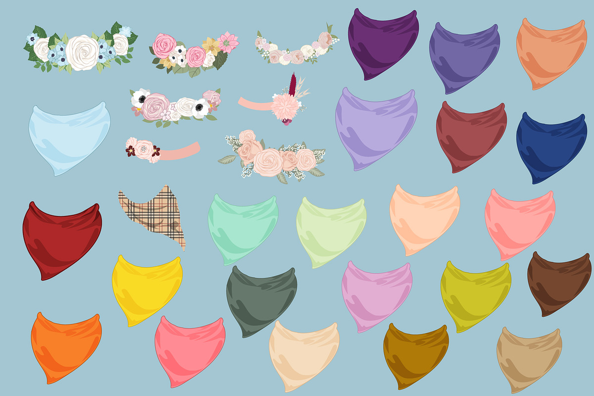 Dog Accessories Clip Art Bundle, an Illustration by Putnam Road Art (Photo 4 of 4)