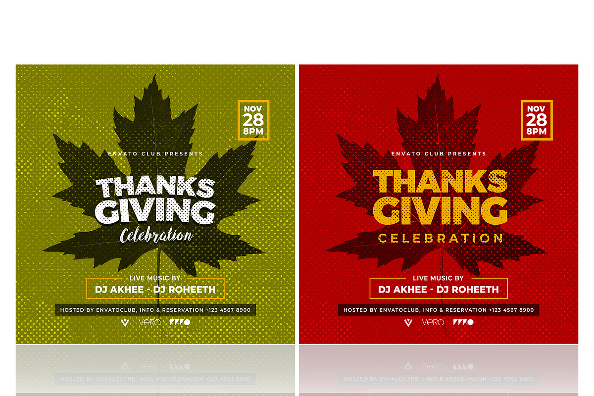 Thanksgiving Flyer, a Flyer Template by Flyerkart