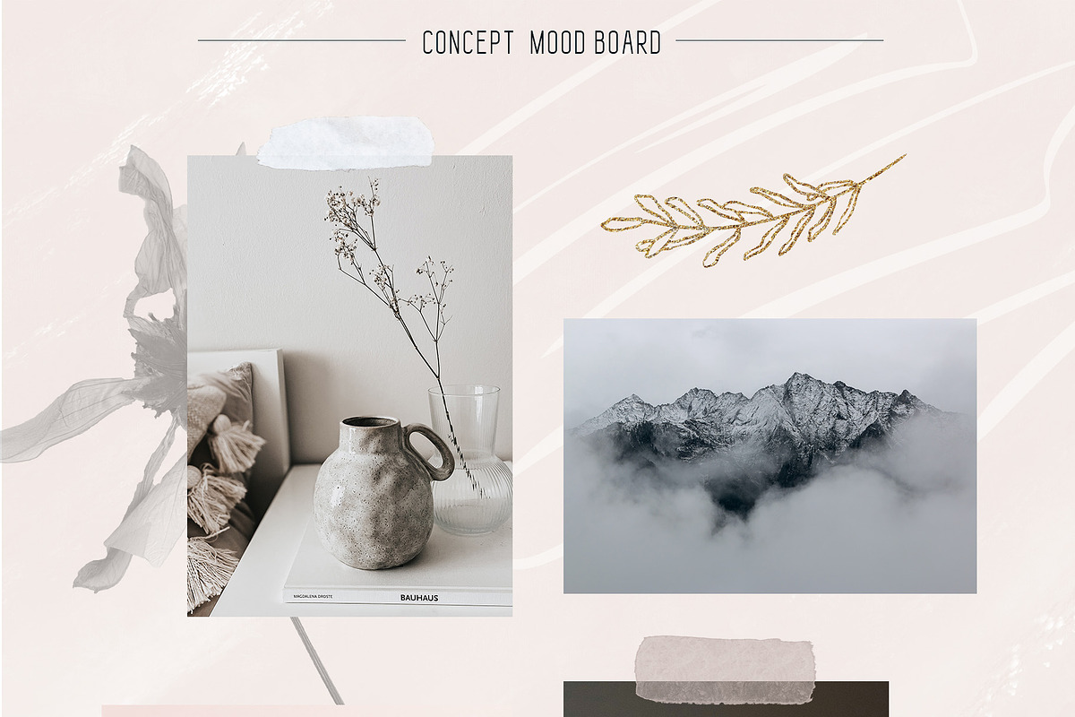 Abstract Japandi Collage creator kit, an Object Graphic by KomannaArt (Photo 3 of 19)