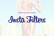 Photoshop Actions "23 InstaFilters"