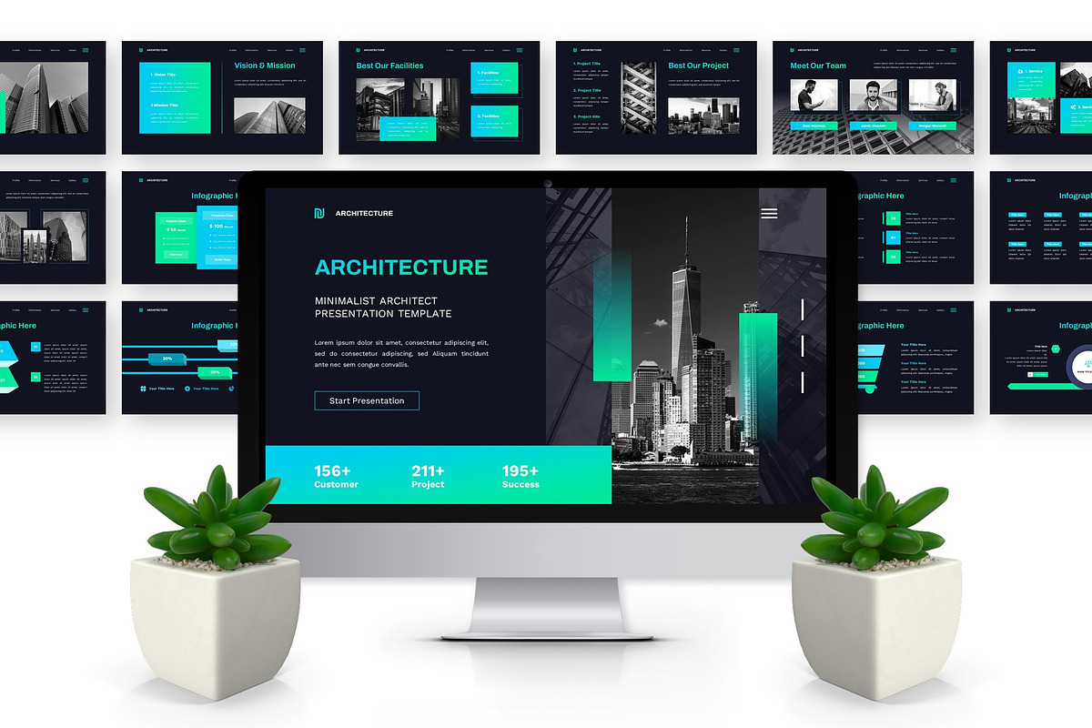 Architecture - Minimalist Architect, a Presentation Template by Deepslide Studio (Photo 3 of 6)