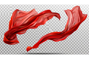 The red cape and cloak fly through, an Abstract Photo by ZinetroN