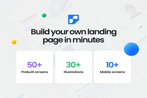 ParadoxPremium SaaS Landing Page