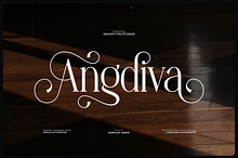 Angdiva | Display Serif Font