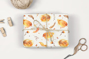 Chicken Seamless Patterns, a Pattern Graphic by Lumitar (Thumbnail 6 of 7)