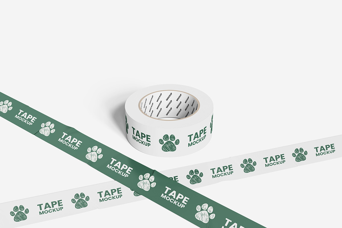 Tape Mockup, a Product Mockup by MrLetters (Photo 5 of 5)
