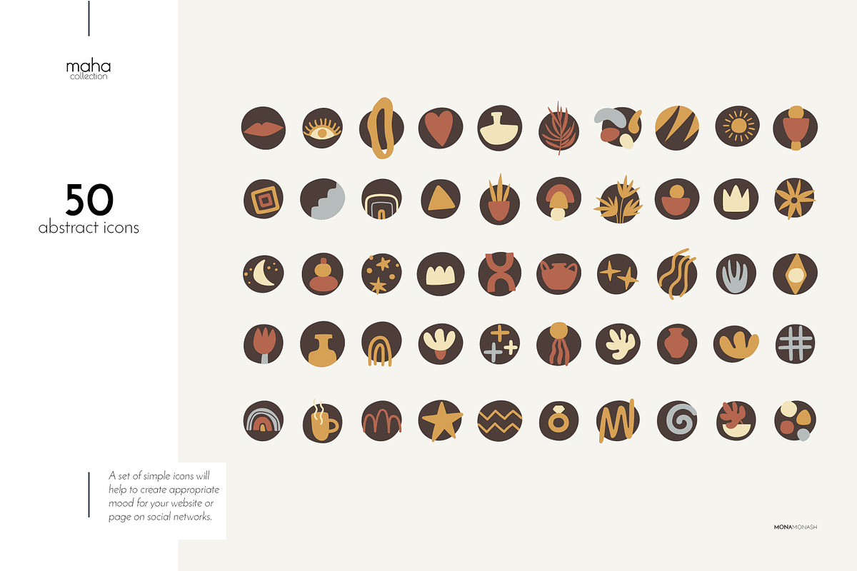 Maha Collection, a Decorative Illustration by Mona Monash (Photo 11 of 21)