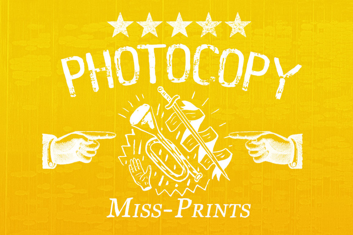 22 Photocopy MissPrints, a Texture Graphic by Ed J Brown (Photo 3 of 5)