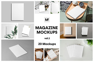 Magazine Mockups vol.1