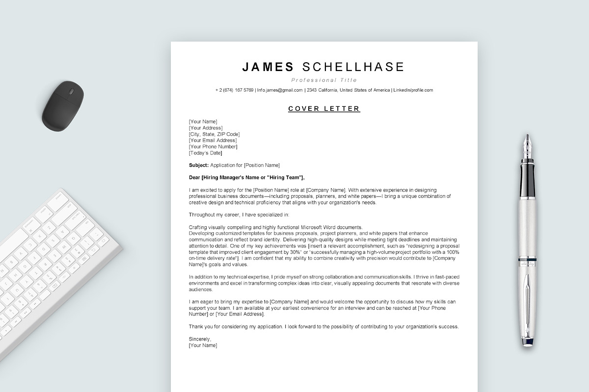 ATS-Friendly Resume Template, word, a Resume Template by Design_Xlab (Photo 5 of 10)